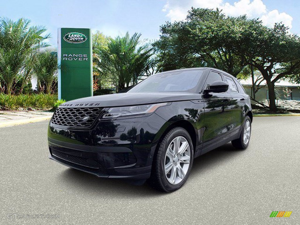 2021 Range Rover Velar S - Santorini Black Metallic / Ebony photo #1