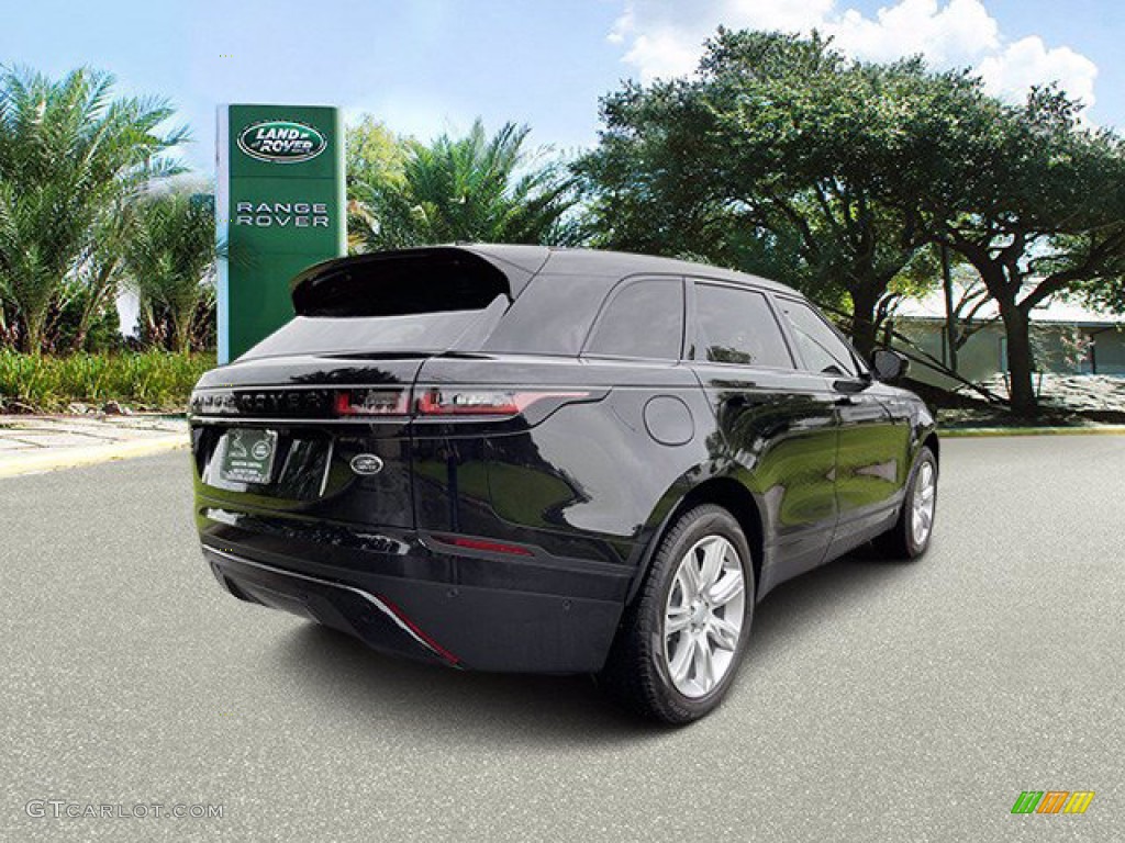 2021 Range Rover Velar S - Santorini Black Metallic / Ebony photo #2
