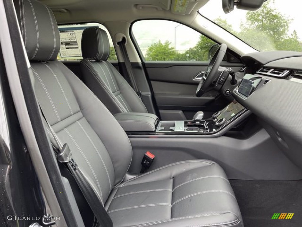 2021 Range Rover Velar S - Santorini Black Metallic / Ebony photo #3