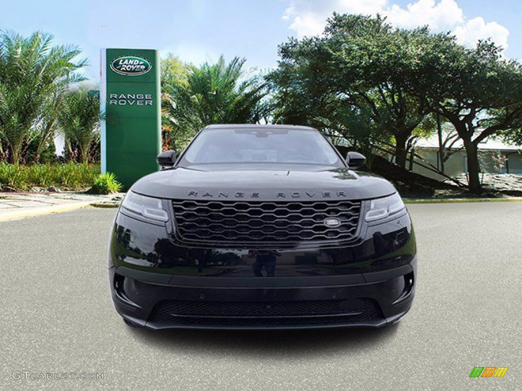 2021 Range Rover Velar S - Santorini Black Metallic / Ebony photo #8