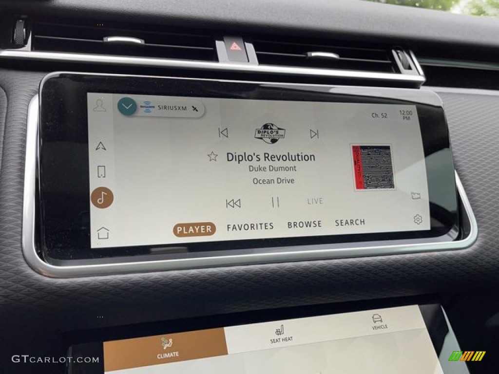 2021 Range Rover Velar S - Santorini Black Metallic / Ebony photo #19