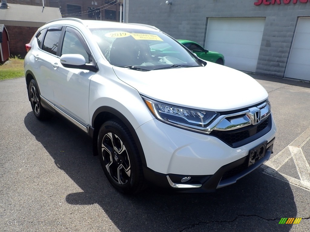 2019 CR-V Touring AWD - Platinum White Pearl / Black photo #3