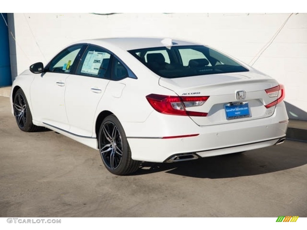 2021 Accord Touring - Platinum White Pearl / Black photo #2