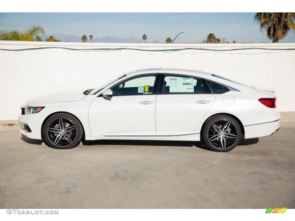 2021 Accord Touring - Platinum White Pearl / Black photo #4