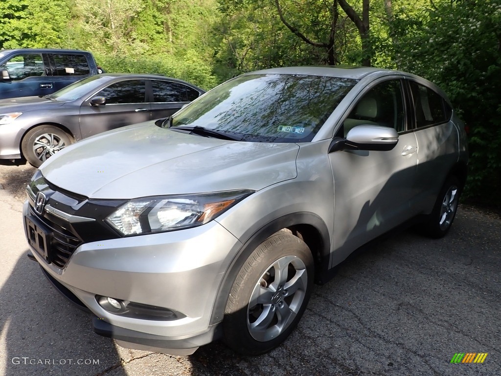 2016 HR-V EX AWD - Alabaster Silver Metallic / Gray photo #1