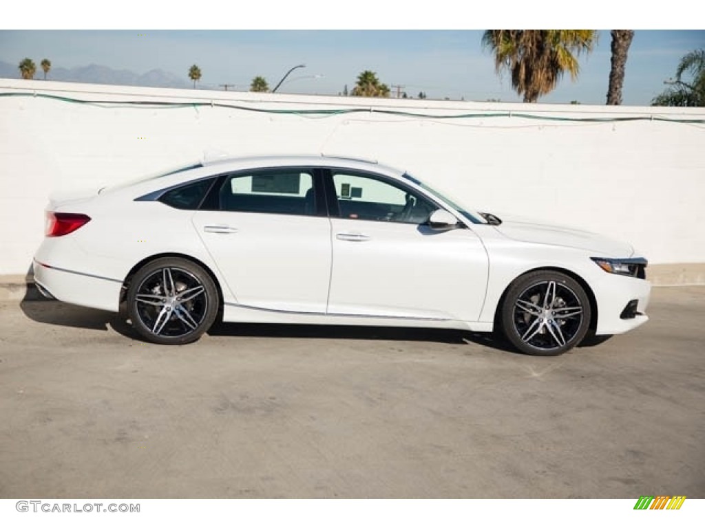 2021 Accord Touring - Platinum White Pearl / Black photo #8