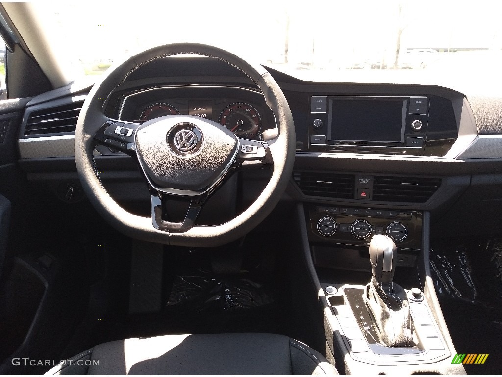 2021 Jetta SE - Silk Blue Metallic / Titan Black photo #3