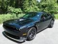 2021 Pitch Black Dodge Challenger R/T Scat Pack Widebody  photo #2