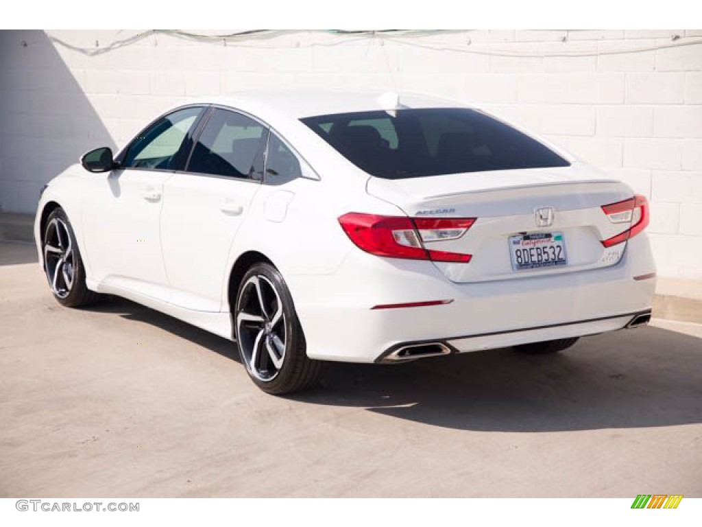 2018 Accord Sport Sedan - Platinum White Pearl / Black photo #2