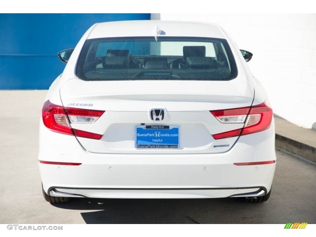 2021 Accord EX-L Hybrid - Platinum White Pearl / Black photo #5