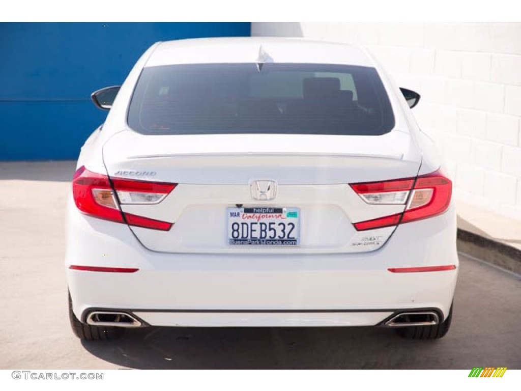 2018 Accord Sport Sedan - Platinum White Pearl / Black photo #9