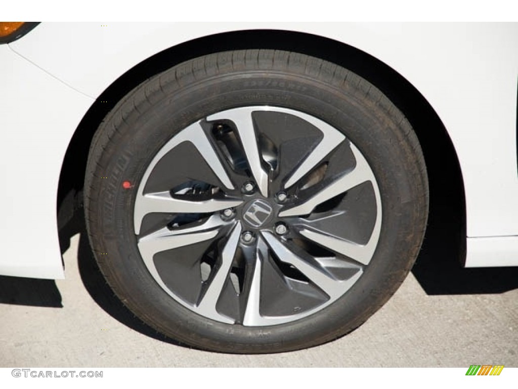 2021 Accord EX-L Hybrid - Platinum White Pearl / Black photo #13
