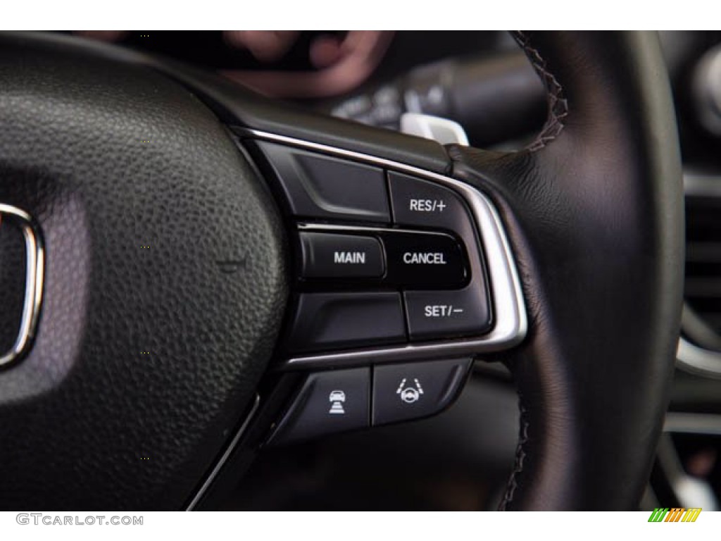 2018 Accord Sport Sedan - Platinum White Pearl / Black photo #15