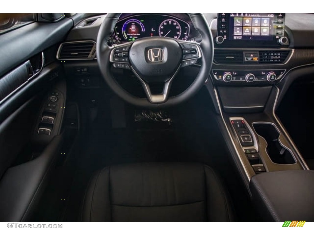 2021 Accord EX-L Hybrid - Platinum White Pearl / Black photo #17
