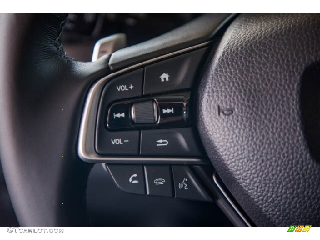 2021 Accord EX-L Hybrid - Platinum White Pearl / Black photo #20