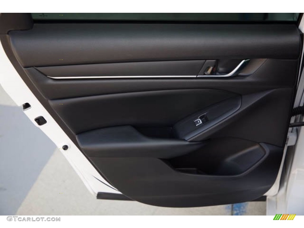 2018 Accord Sport Sedan - Platinum White Pearl / Black photo #31