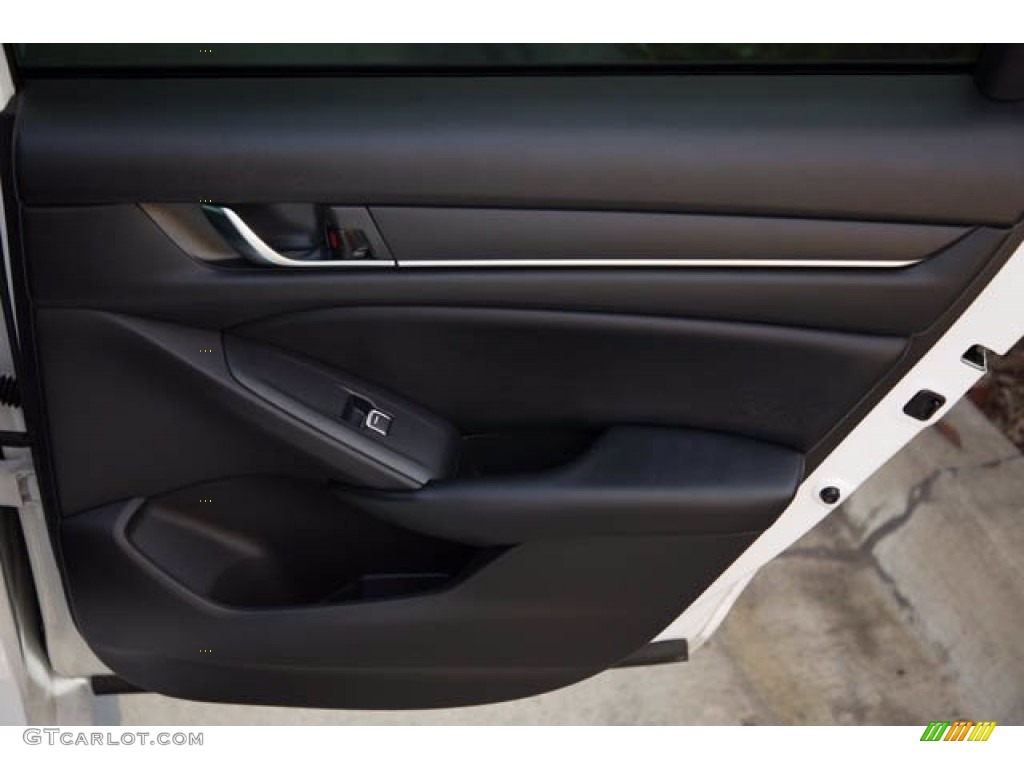 2018 Accord Sport Sedan - Platinum White Pearl / Black photo #32