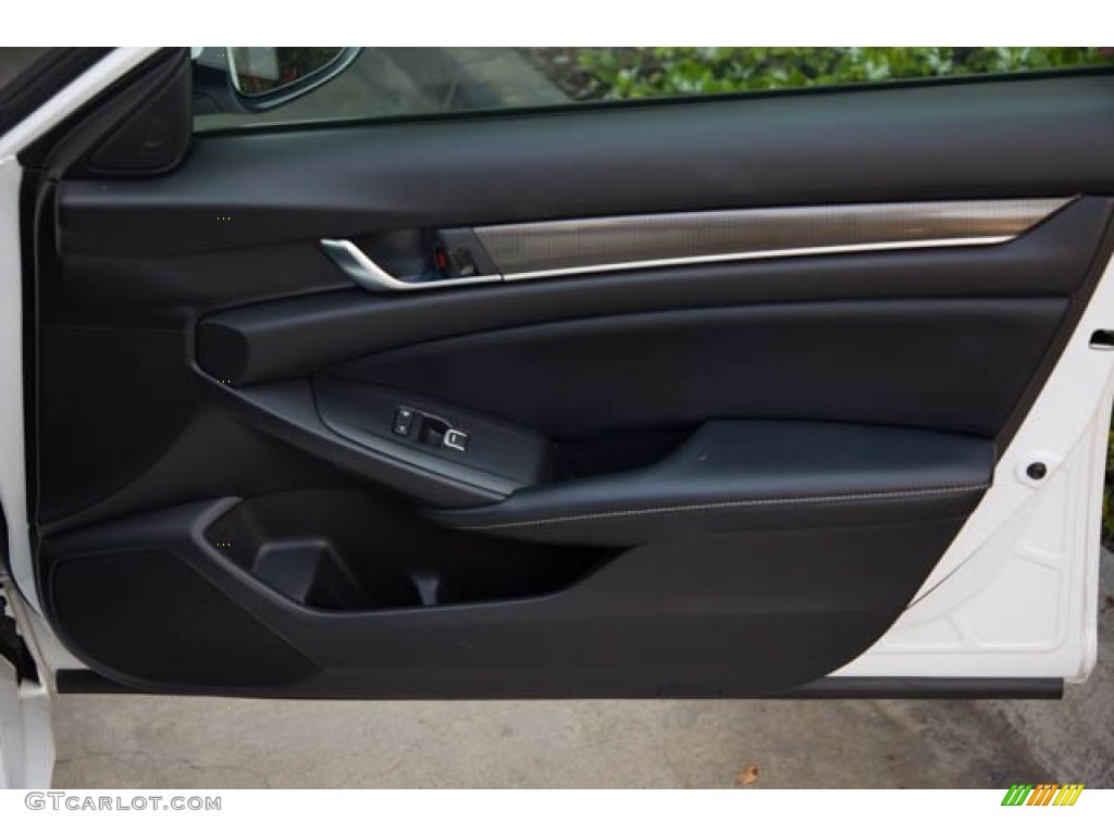 2018 Accord Sport Sedan - Platinum White Pearl / Black photo #33