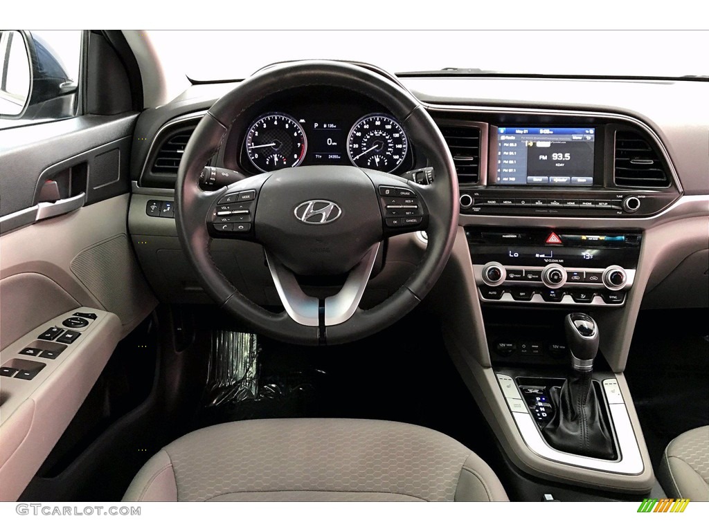 2020 Hyundai Elantra Value Edition Gray Dashboard Photo #142022061