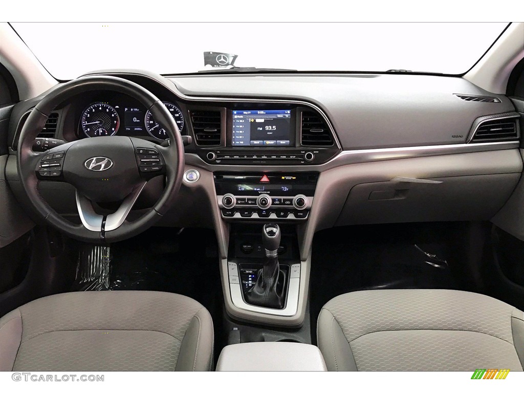 2020 Hyundai Elantra Value Edition Gray Dashboard Photo #142022313