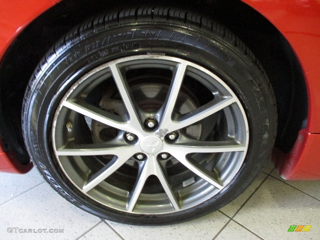 2011 Eclipse GS Coupe - Sunset Pearlescent / Dark Charcoal photo #11