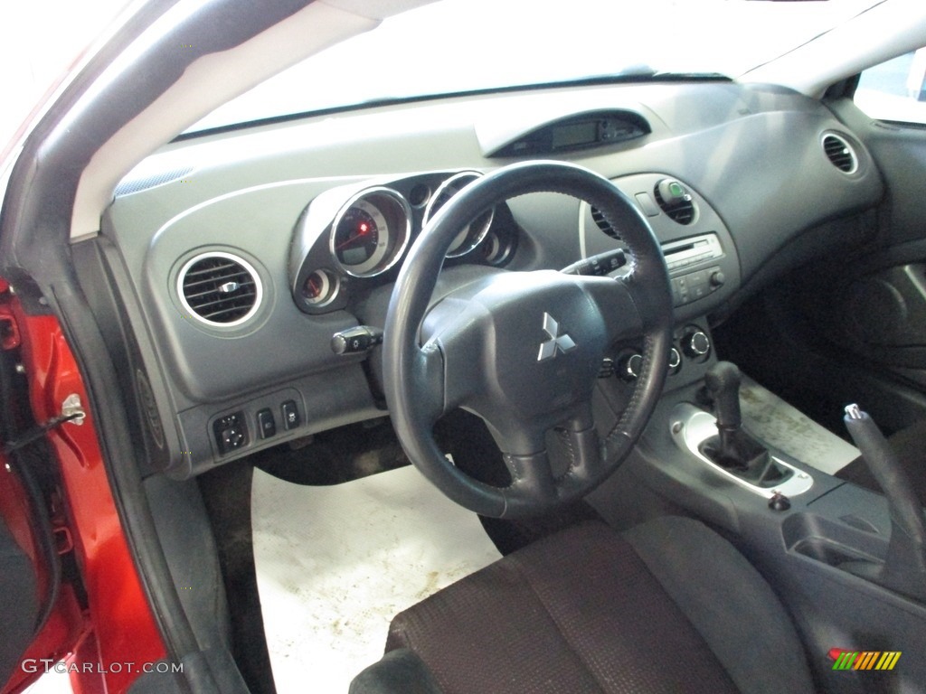 2011 Eclipse GS Coupe - Sunset Pearlescent / Dark Charcoal photo #21