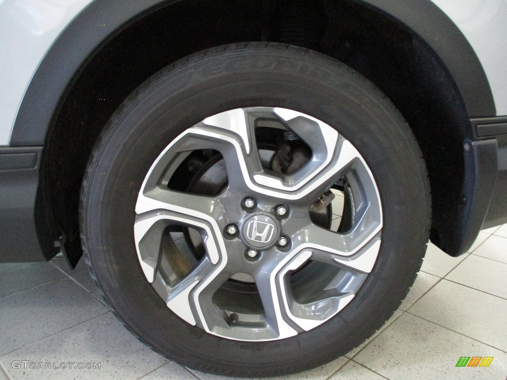 2018 CR-V EX-L AWD - Lunar Silver Metallic / Black photo #9