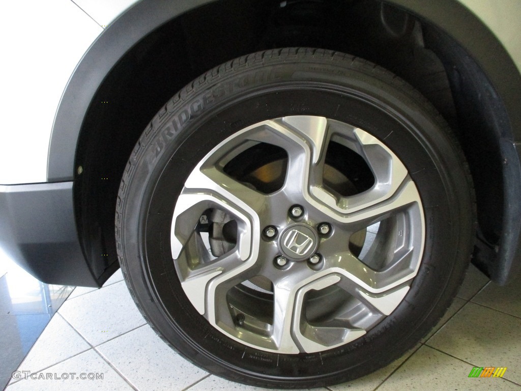 2018 CR-V EX-L AWD - Lunar Silver Metallic / Black photo #10