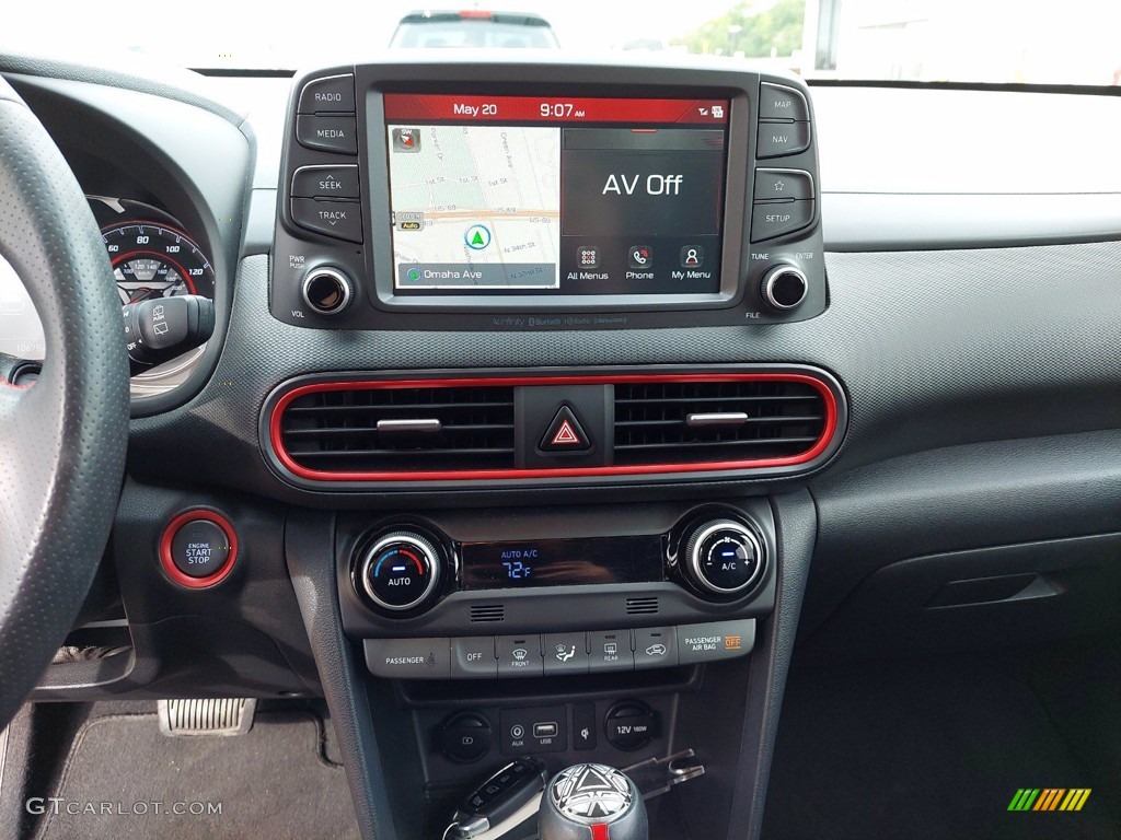 2019 Hyundai Kona Iron Man Edition AWD Controls Photo #142024809
