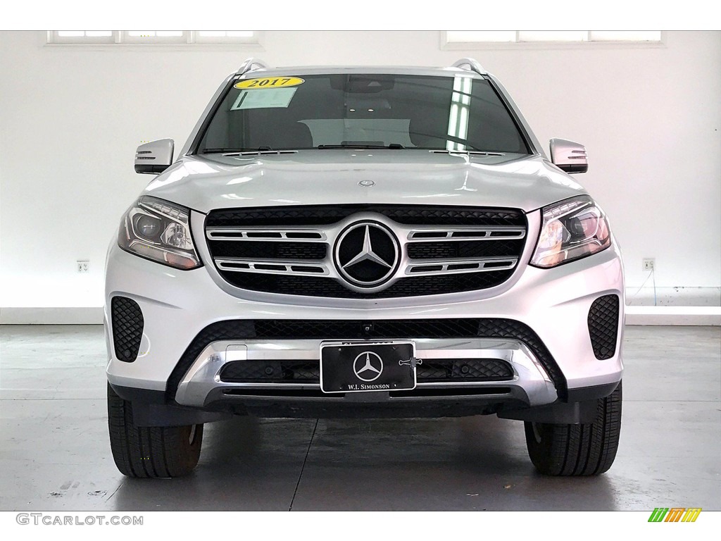 2017 GLS 450 4Matic - Iridium Silver Metallic / Black photo #2