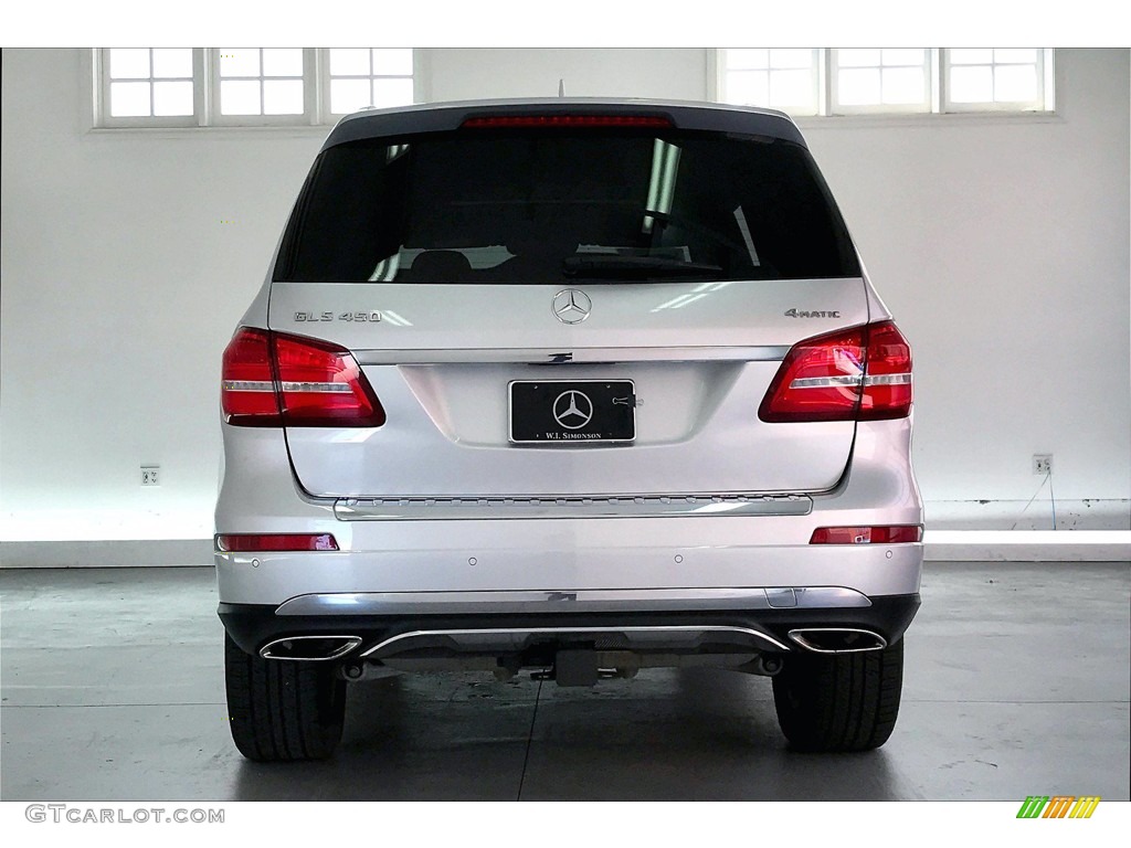 2017 GLS 450 4Matic - Iridium Silver Metallic / Black photo #3