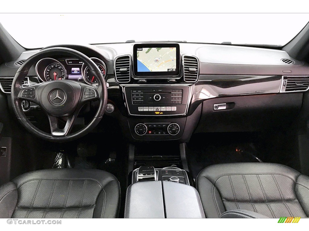2017 Mercedes-Benz GLS 450 4Matic Black Dashboard Photo #142025889