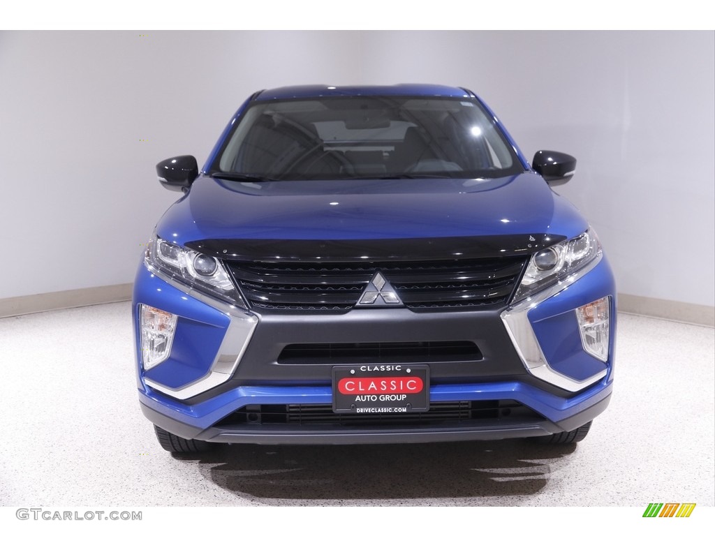 2020 Eclipse Cross LE - Octane Blue Metallic / Black photo #2