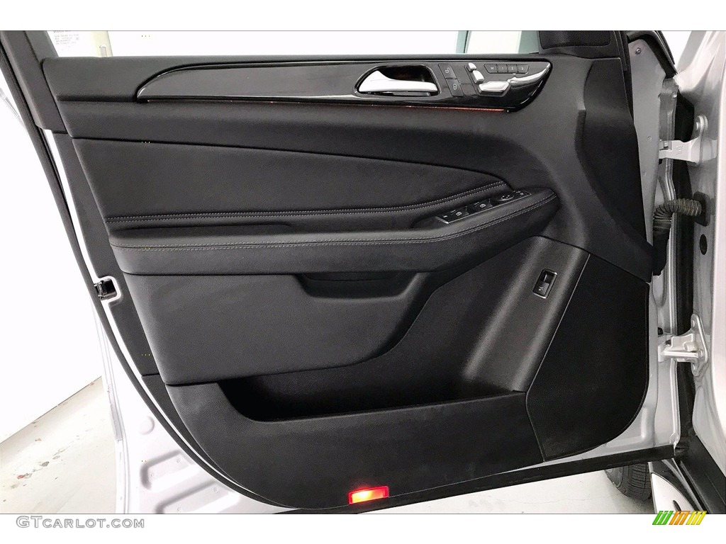 2017 Mercedes-Benz GLS 450 4Matic Black Door Panel Photo #142026042