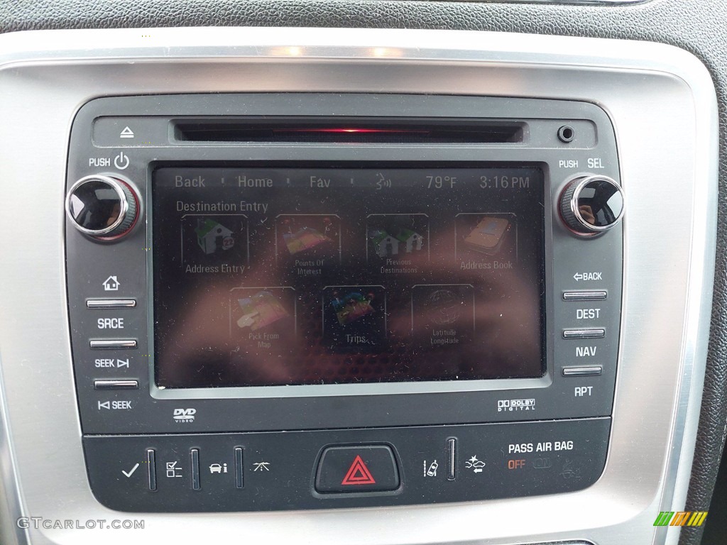 2016 GMC Acadia SLT Controls Photo #142026195