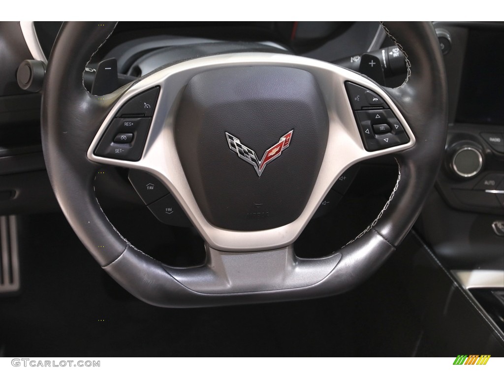 2019 Corvette Stingray Coupe - Black / Black photo #8