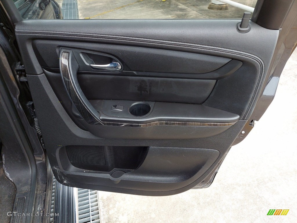 2016 GMC Acadia SLT Ebony Door Panel Photo #142026297