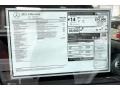  2021 G 63 AMG Window Sticker