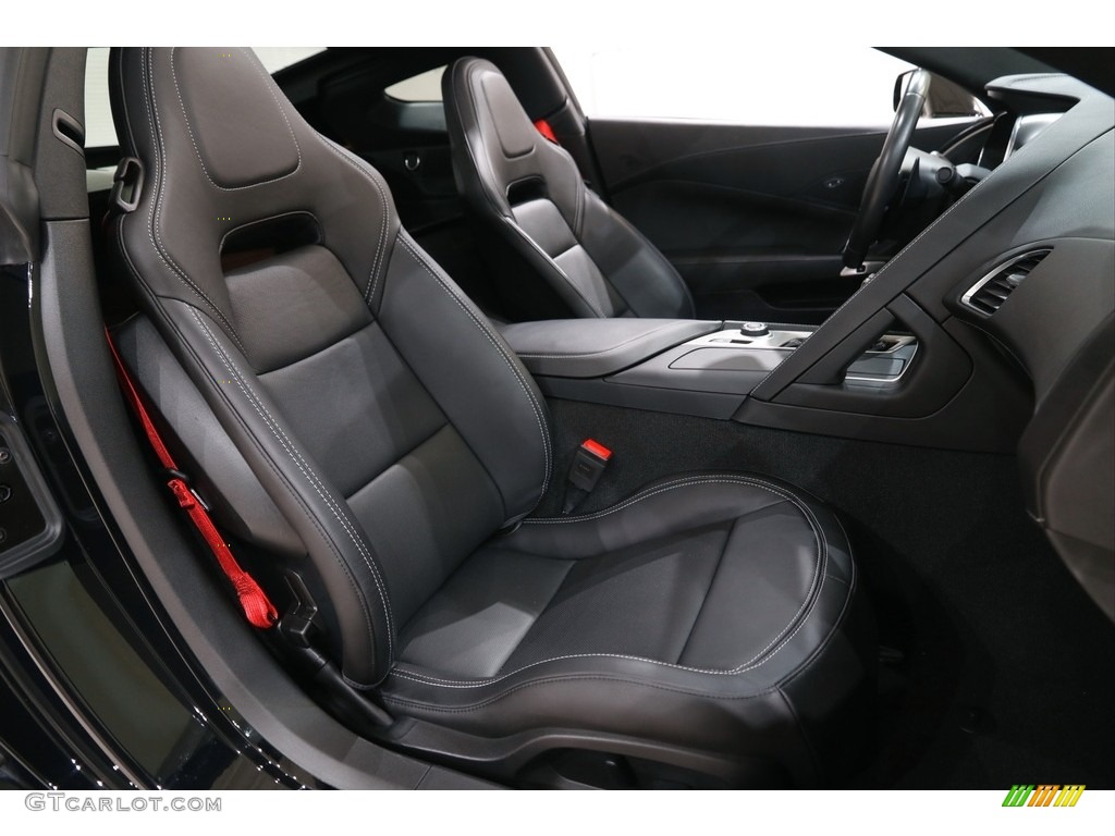 2019 Corvette Stingray Coupe - Black / Black photo #21