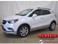 White Frost Tricoat 2018 Buick Encore Preferred II AWD