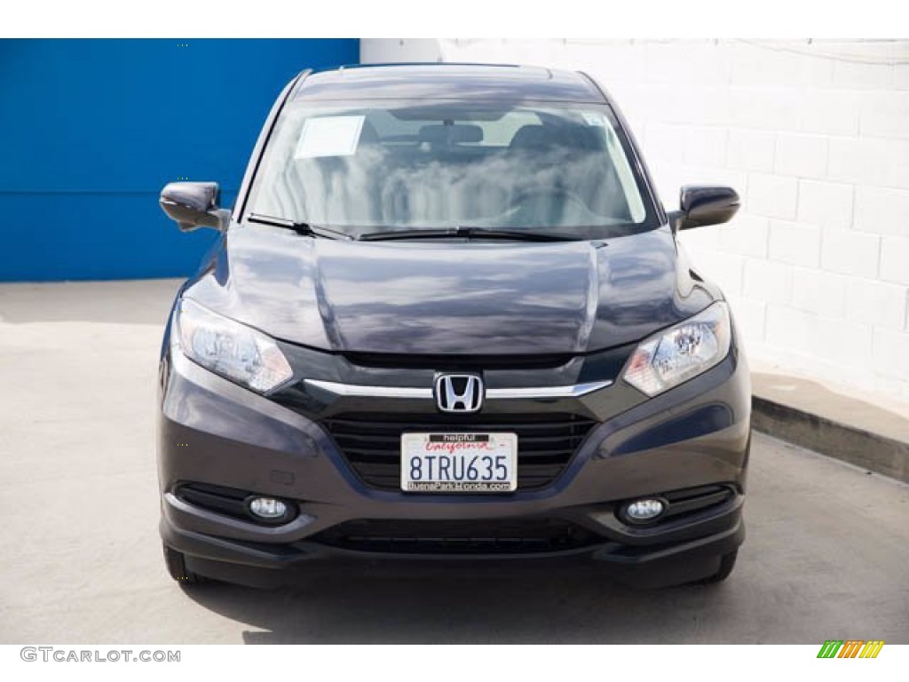 2018 HR-V EX AWD - Mulberry Metallic / Black photo #7
