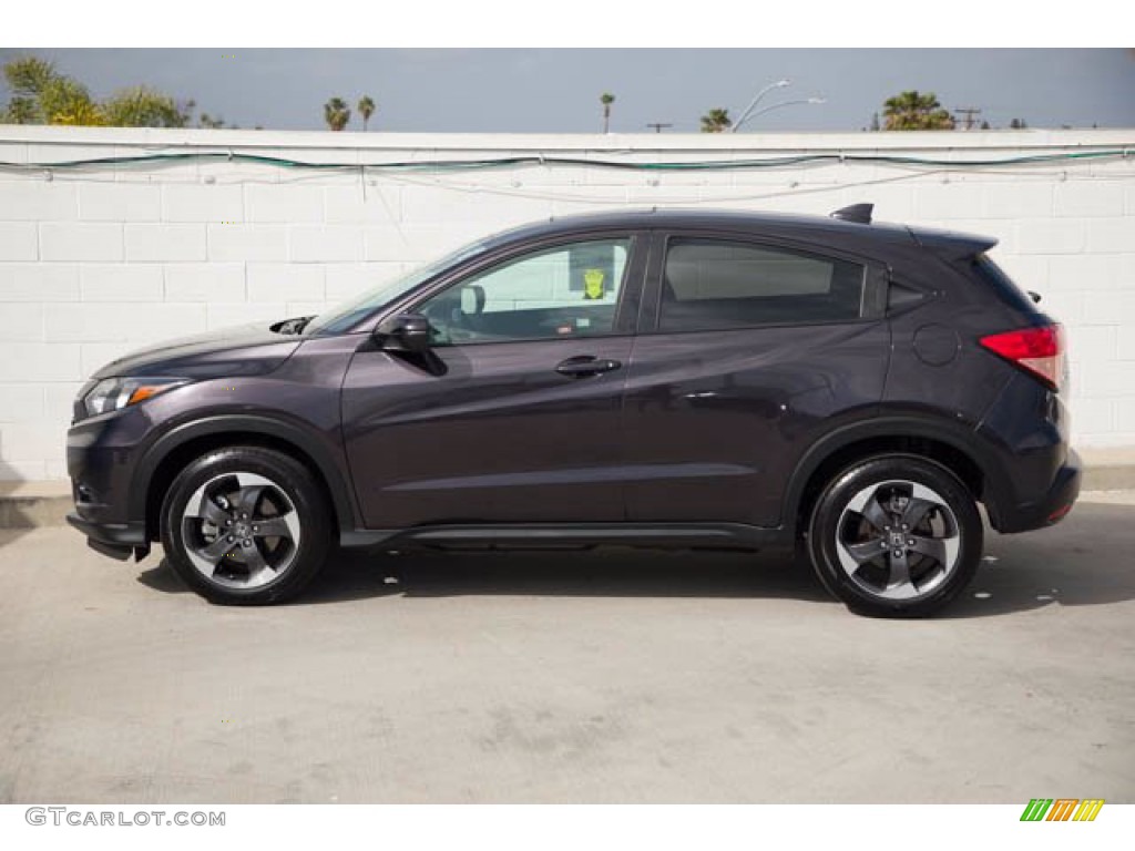 2018 HR-V EX AWD - Mulberry Metallic / Black photo #8