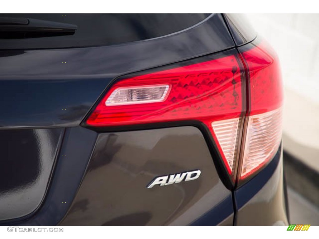 2018 HR-V EX AWD - Mulberry Metallic / Black photo #11
