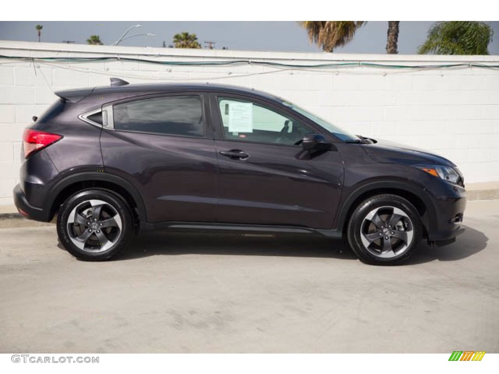 2018 HR-V EX AWD - Mulberry Metallic / Black photo #12