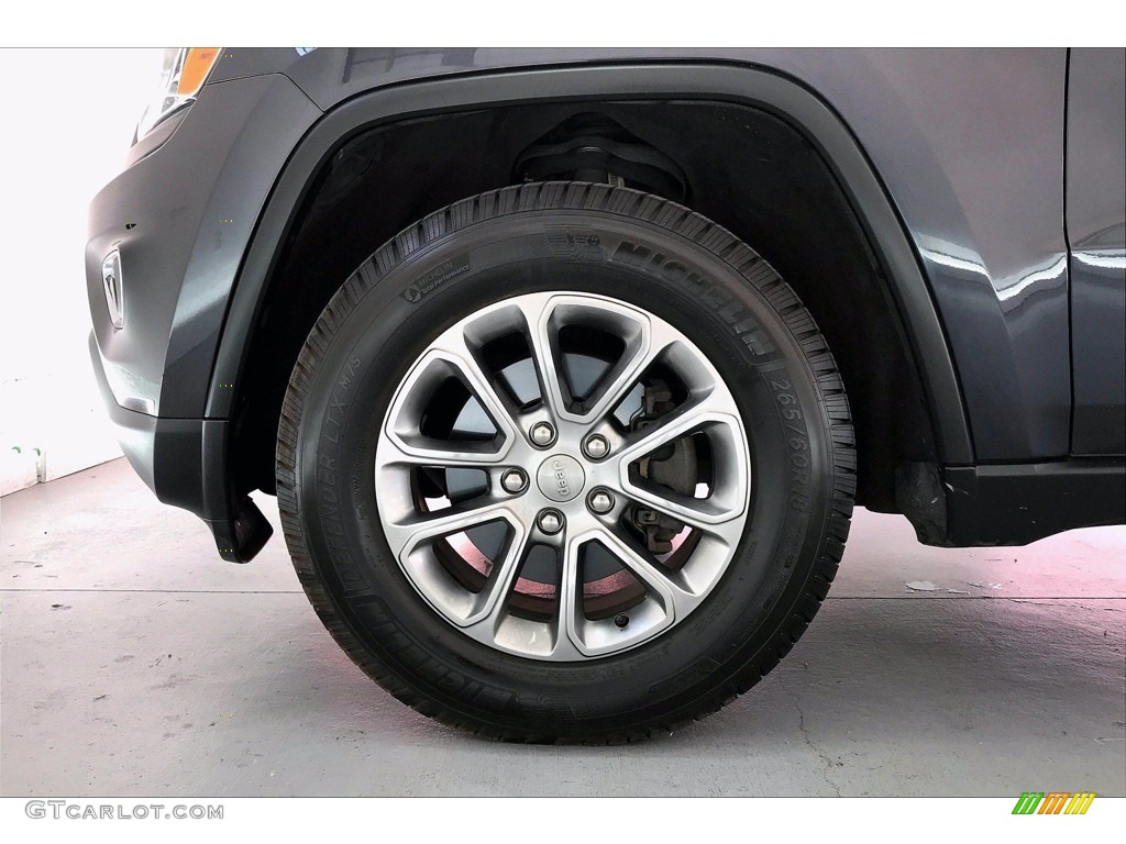 2015 Grand Cherokee Limited - Maximum Steel Metallic / Black/Light Frost Beige photo #8