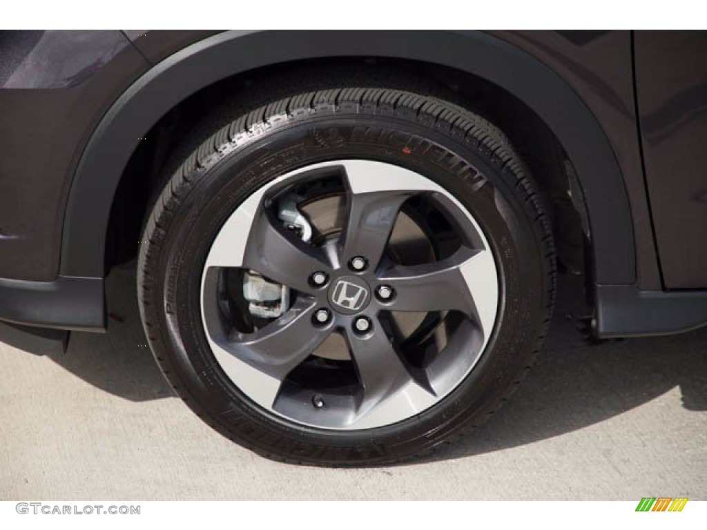 2018 HR-V EX AWD - Mulberry Metallic / Black photo #37