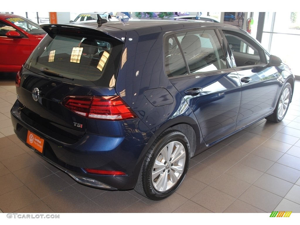 2018 Golf SE - Night Blue Metallic / Titan Black photo #8