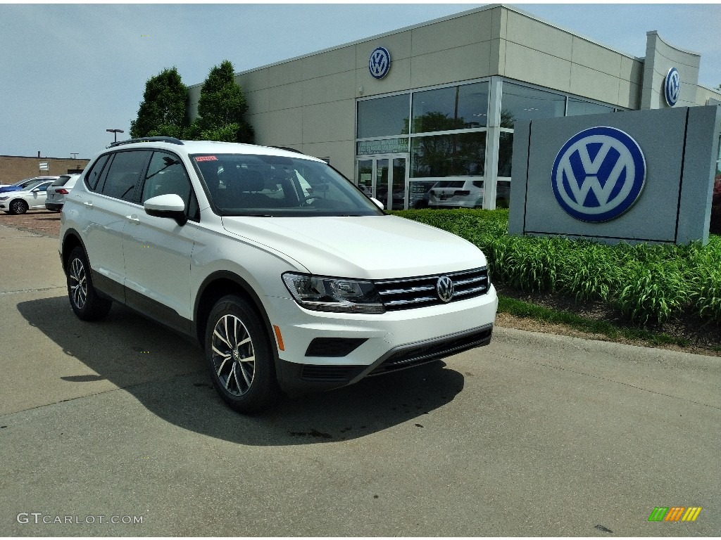 Pure White 2021 Volkswagen Tiguan S 4Motion Exterior Photo #142028728