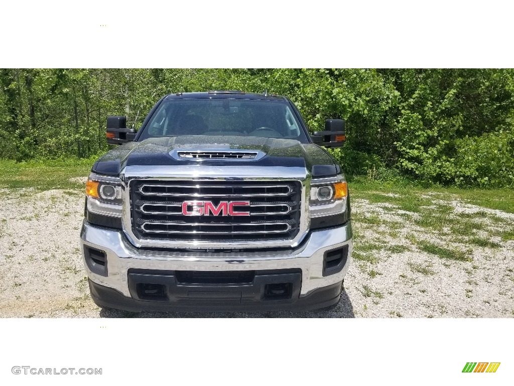 2017 Sierra 3500HD SLE Crew Cab 4x4 - Onyx Black / Jet Black photo #2