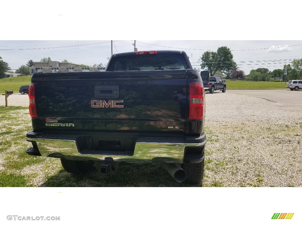 2017 Sierra 3500HD SLE Crew Cab 4x4 - Onyx Black / Jet Black photo #7
